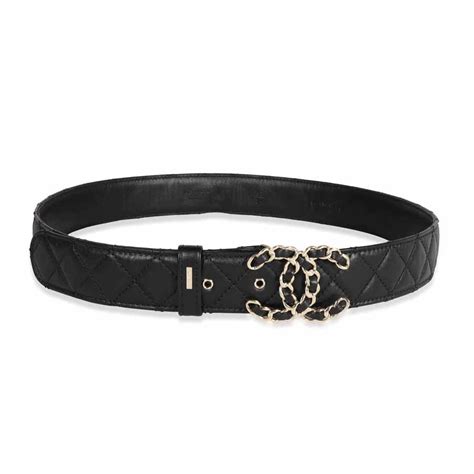 chanel gold chain belt dupe